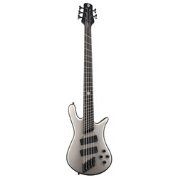 Spector NS Dimension 5-String Multi-Scale Electric Bass (Grey Metallic) w/ EMG Pickups