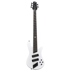 Spector NS Dimension 5-String Multi-Scale Electric Bass (White) w/ EMG Pickups