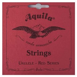 Aquila 88U Red Series Tenor Ukulele Strings - GCEA Tuning - Low G (4th String Wound Red)