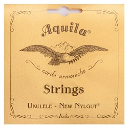 Aquila 21U New-Nylgut Baritone Ukulele Strings - DGBE Tuning - Low D (2 Wound Strings)