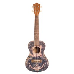 Bamboo Dreams Line Freedom Concert Ukulele with Bag