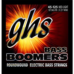 GHS Bass Boomers 5-String Medium Light Roundwound Electric Bass Strings (45-126)