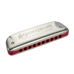 Hohner Golden Melody Diatonic Harmonica in Key A