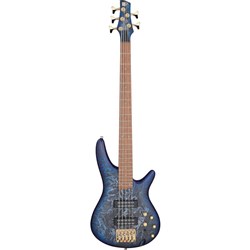 Ibanez SR305EDXCZM 5 String Electric Bass (Cosmic Blue Frozen Matte)