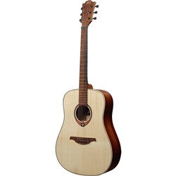 Lag T70 Dreadnought Acoustic Guitar w/ Solid Spruce Top (Natural)
