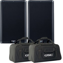 QSC K10.2 10" PA Speaker Pack w/ FREE Tote Bags