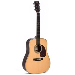 Sigma SDR-28 All Solid Wood Acoustic Sitka Spruce Top Indian Rosewood Back-Sides