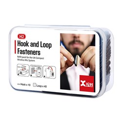 Xvive H2 Hook & Loop Fasteners for U6 Compact Wireless Mic System