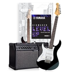Yamaha Gigmaker Level Up Electric Guitar Pack Left-Hand (Black)