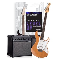 Yamaha Gigmaker Level Up Electric Guitar Pack (Yellow Natural Satin
