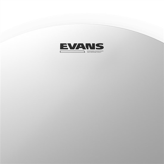 Evans Power Center Reverse Dot Snare Batter Head 13 Inch