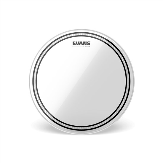 Evans EC2S Clear Two Ply Drum Head 13 Inch