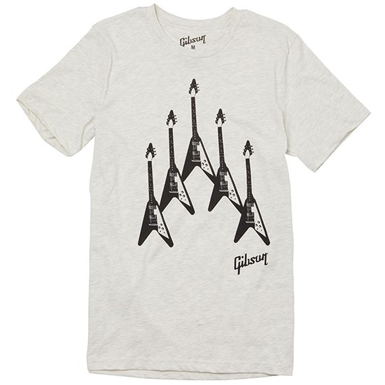 Gibson Flying V 'Formation' Tee (Small)