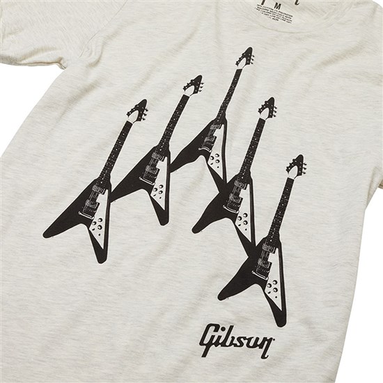 Gibson Flying V 'Formation' Tee (Small)
