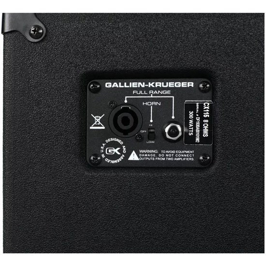 Gallien Krueger CX115 300W 1x15