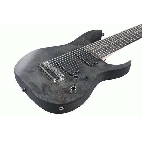 Ibanez RG9PB TGF 9-String Electric Guitar (Transparent Gray Flat)