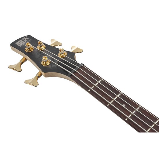 Ibanez SR300EDXBZM 4 String Electric Bass (Black Ice Frozen Matte)