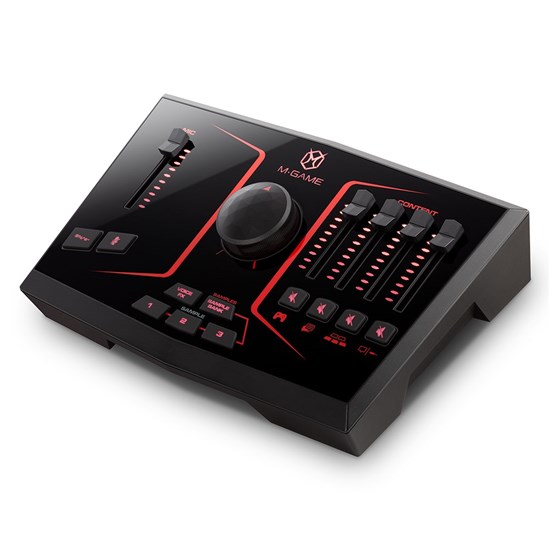 M-Game Solo USB Streaming Interface w/ Led Lighting, Sampler & Effects