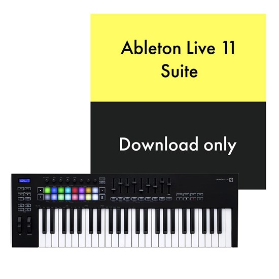 Novation Launchkey 49 MK3 w/ Ableton Live 11 Suite Upgrade from Live Lite