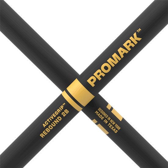 ProMark Rebound 2B ActiveGrip Hickory Drumstick Acorn Wood Tip