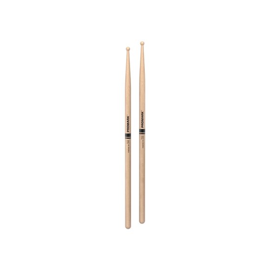 ProMark Finesse 5A Long Maple Drumstick Small Round Wood Tip