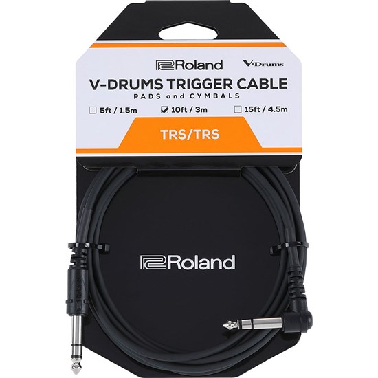 Roland PCS10TRA Trigger Cable for Electronic Percussion (10ft)