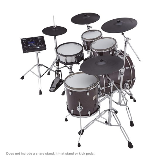 Roland VAD706 V-Drums Acoustic Design 5-Piece Wood Shell Kit w/ TD50X (Gloss Ebony)