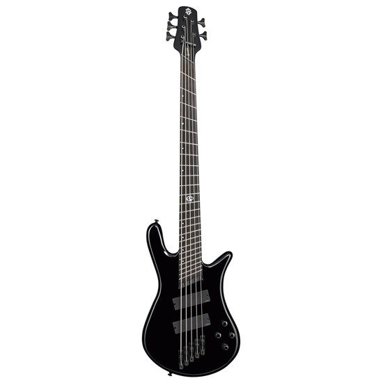 Spector NS Dimension 5-String Multi-Scale Electric Bass (Black) w/ EMG Pickups