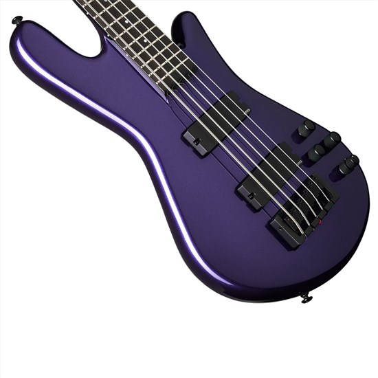 Spector NS Ethos 5-String Multi-Scale Electric Bass (Plum) w/ EMG Pickups