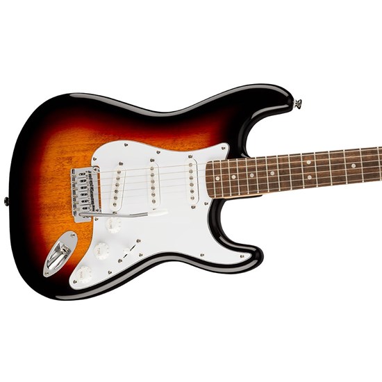 Squier Affinity Stratocaster Laurel Fingerboard White Pickguard (3-Color Sunburst)