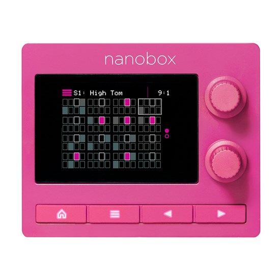1010 Music Nanobox Razzmatazz Mini Drum Sequencer w/ FM Synthesis and Sampling
