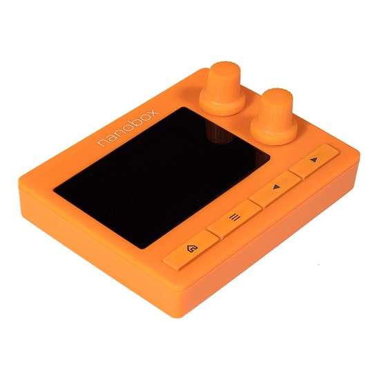 1010 Music Nanobox Tangerine Desktop Sampler w/ Touchscreen