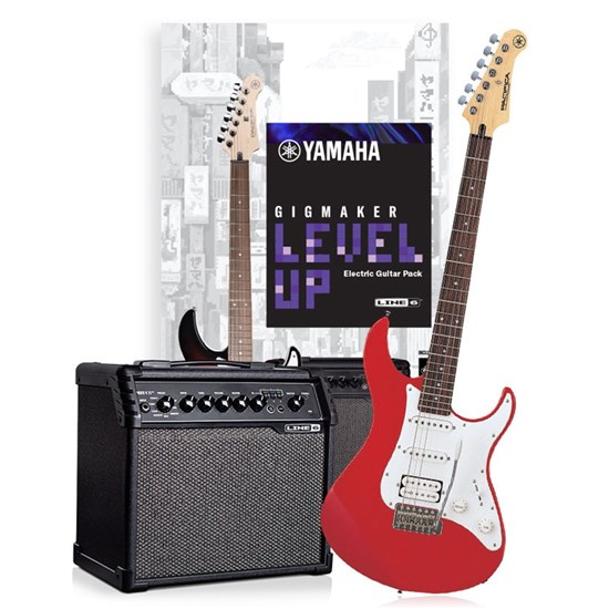 Yamaha Gigmaker Level Up Electric Guitar Pack (Red Metallic)