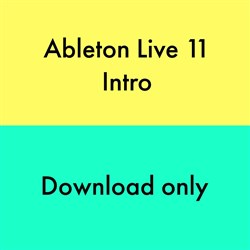 Ableton Live 11 Intro Music Software w/free Live 12 Intro Upgrade (Download Code Only)