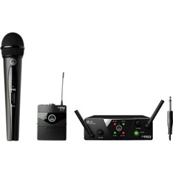 AKG WMS40 Vocal/Instrument Dual Wireless System Band US25B/D (537.900/540.400MHz)