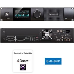 Apogee Symphony I/O MKII 8x8+8MP Configuration Dante + PT HD Audio Interface