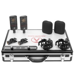 Austrian Audio OC18 Dual Set Plus w/ 2 x OC18 Microphones & Accessories