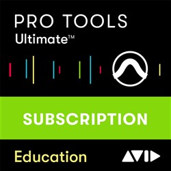 Avid Pro Tools Ultimate 1-Year Subscription - NEW - EDU (eLicense)