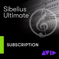 Avid Sibelius Ultimate 1-Year Subscription - NEW (eLicense)