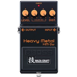 Boss HM-2w Heavy Metal Pedal (Waza Craft Special Edition)