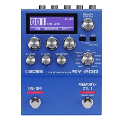 Boss SY200 Guitar and Bass Synthesizer w/ 171 Analog-Style Tones