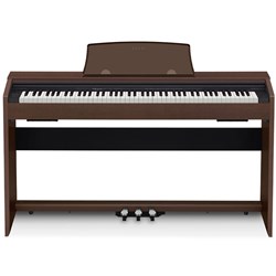 Casio Privia PX770 88-Key Compact Hammer Action Digital Piano (Brown)