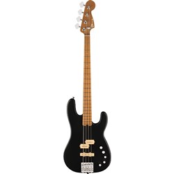 Charvel Pro-Mod San Dimas Bass PJ IV Caramelized Maple Fingerboard (Satin Black)