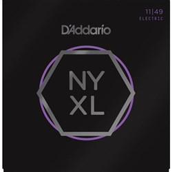 D'Addario NYXL1149 Nickel Wound Electric Guitar Strings - Medium (11-49)
