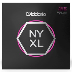 D'Addario NYXL45130SL Nickel Wound Bass Strings - Light Super Long Scale (45-130)