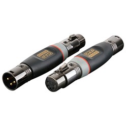 DAP Audio XGA-30 Xcaliber Series 5-Pin XLR(F) to 3-Pin XLR(M) Adapter (SINGLE)