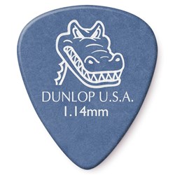 Dunlop Gator Grip Guitar Pick 12-Pack - Blue (1.14mm)