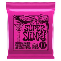 Ernie Ball Super Slinky Nickel Wound Electric Guitar Strings - (9-42)