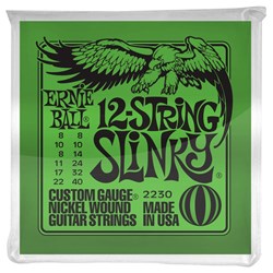 Ernie Ball Slinky 12-String Nickel Wound Electric Guitar Strings - (8-40)