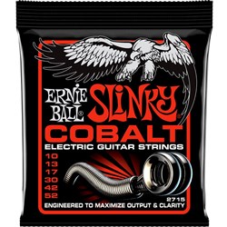 Ernie Ball Cobalt Skinny Top Heavy Bottom Slinky Electric Guitar Strings - (10-52)